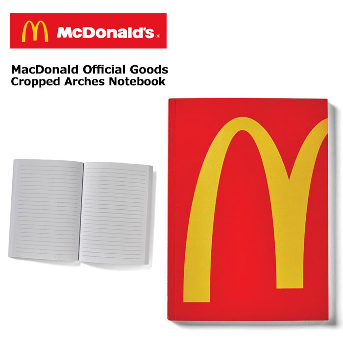 楽天市場】マクドナルド オフィシャルグッズ メモ帳 ノート 手帳