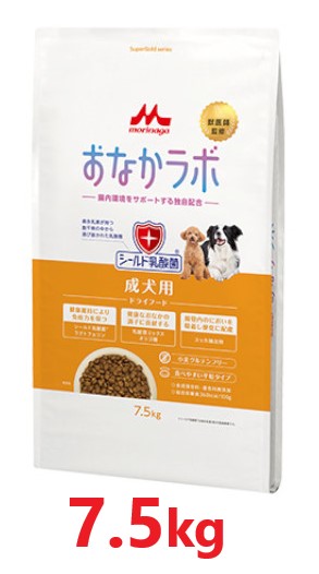 【百貨店ゴールド 土手っ腹科学研究所 成犬用 7.5kg ×１袋】【成犬用ボンネット】【腸内周囲の状況受け支える】【森乳サンワールド】(発)