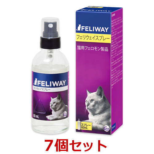 大人気定番商品 しつけ用品 あす楽 ７個セット フェリウェイ 60ml ７個 猫用 ビルバック 猫用フェロモン製品 スプレー Fndsi Gov Bf