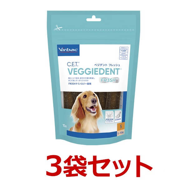 ビルバック　べジデントフレッシュXS (15本入り) 10袋セット Amazon.co.jp: ビルバック (Virbac) C.E.T.ベジデントフレッシュ