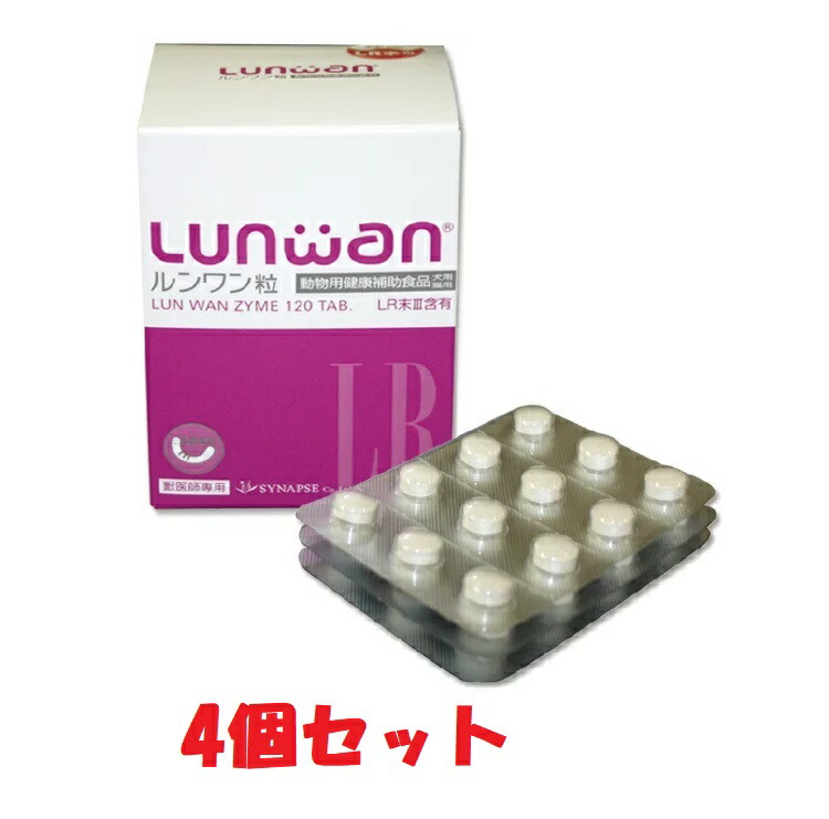 21特集 ルンワン粒 Lunwan 1粒 ４個セット 犬猫用 Lr末iii ミミズ乾燥粉末 を使用した動物用健康補助食品 Runwann 04 Drborchmanpediatrics Com