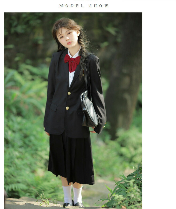 在庫僅少】 予約販売制服 スクール 学生服 上下 女の子スーツ 大きいサイズ 高校制服 女の子 男の子スーツ 卒業式 入学式 男子 女子高生制服  学生服制服 コスプレ衣装 上下セット 高校生制服 入園式 卒園式 発表会 コスプレ制服 ブレザー ロング ショート2タイプ選べる ...