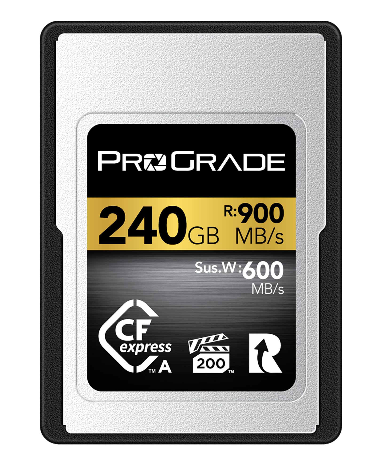 ProGrade Digital CFexpress 2.0 Type A GOLD 240GB メモリーカード (最大読込900MB/s 最大書込800MB/s VPG200) プログレードデジタル 正規輸入品｜道具セレクション