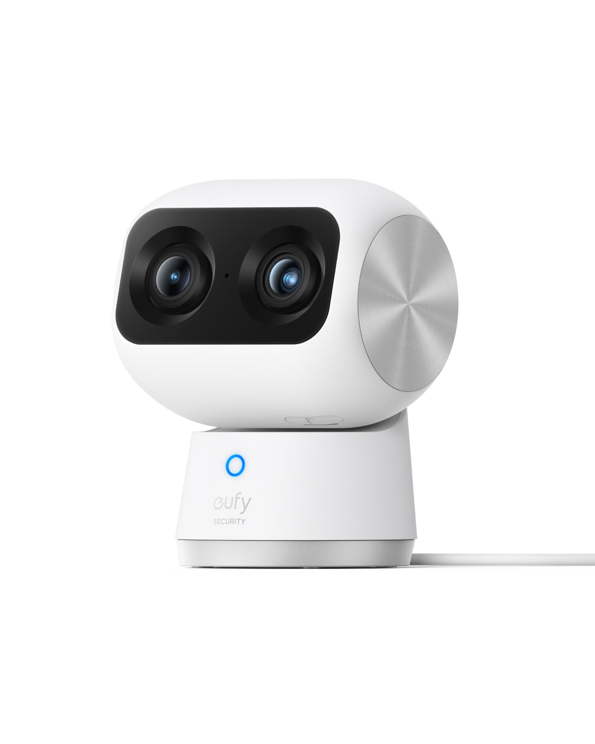 Anker Eufy Security Indoor Cam S350（見守りカメラ)【 屋内カメラ/ネットワークカメラ/ベビーモニター/ペット見守り/防犯カメラ / 4K UHD画質/デュアルレンズカメラ / 8倍ズーム / 360&deg;の視野/AI動作検知｜道具セレクション