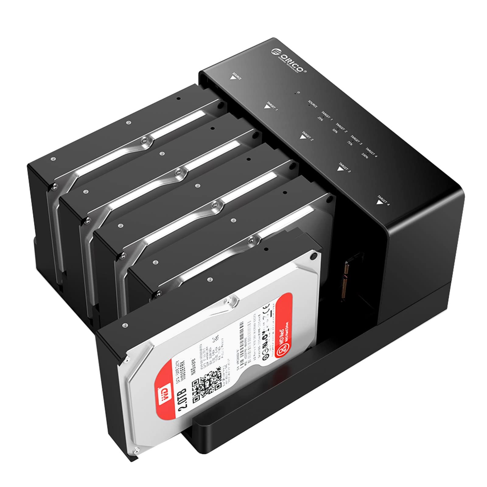 美品:ORICO 5ベイ SSD HDD ハードディスクケース 楽天市場】ORICO ハードディスクケース 2.5 / 3.5インチ HDD/SSD対応