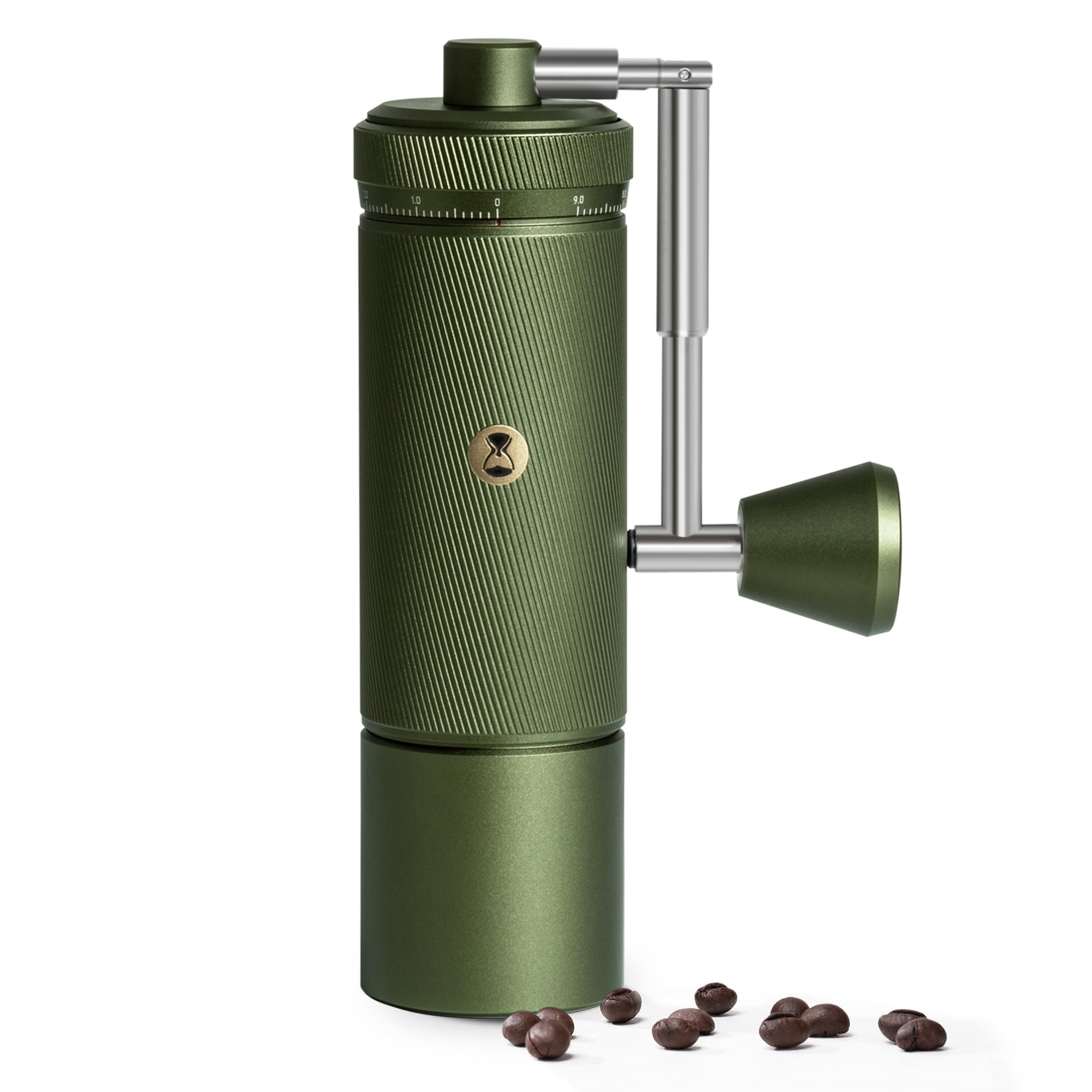 TIMEMORE Chestnut S3 手挽きコーヒーミル タイムモア コーヒーミル 手動 ホッパー容量30g 全金属製 外ダイヤル式 S2C 890臼刃搭載 簡単操作 耐久性が高く グリーン|道具セレクション