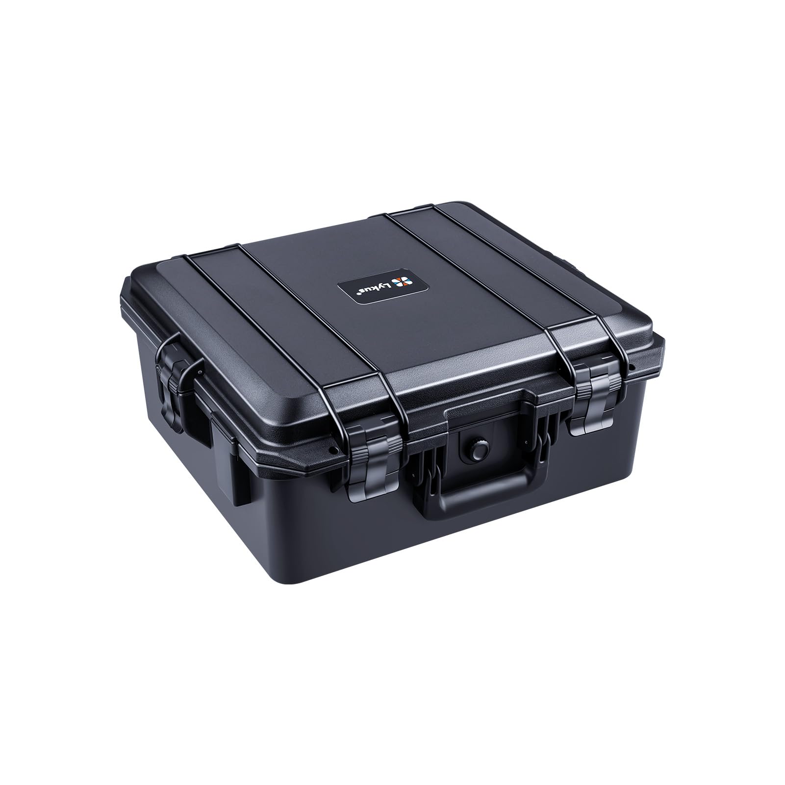 Lykus HC-4120 防水ハードケース 格子状カットスポンジが内蔵 内寸:41x36x19cm カメラ、プロジェクター、ドローン、ラップトップなどに適用｜道具セレクション