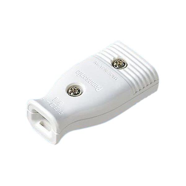 パナソニック(Panasonic) ベター小型コードコネクタボディ ホワイト パック商品 100個セットWH4615P100