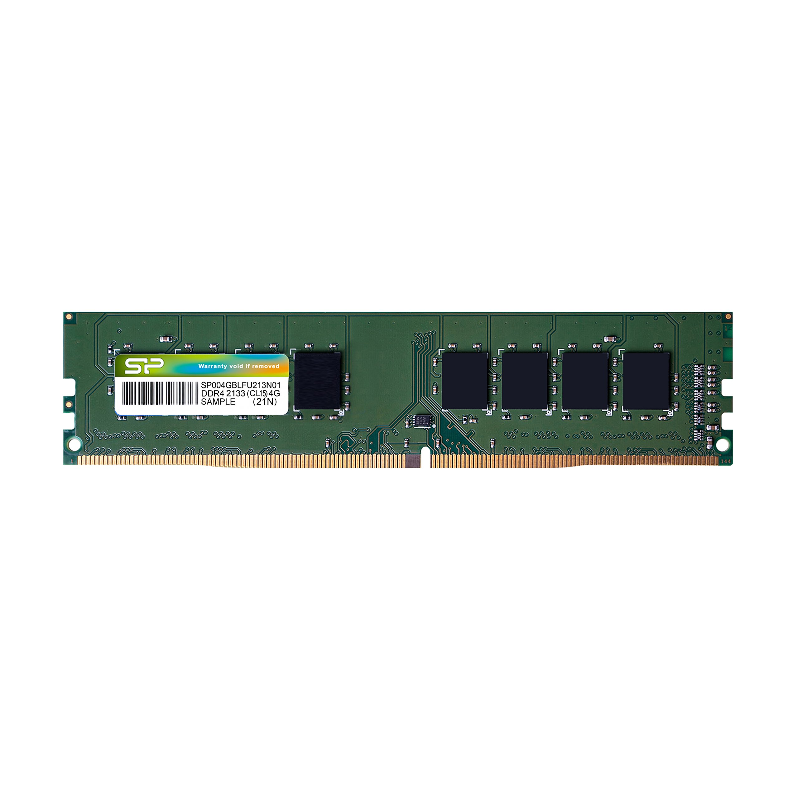 シリコンパワー デスクトップPC用メモリ DDR4-2400(PC4-19200) 16GB×1枚 288Pin 1.2V CL17 SP016GBLFU240B02