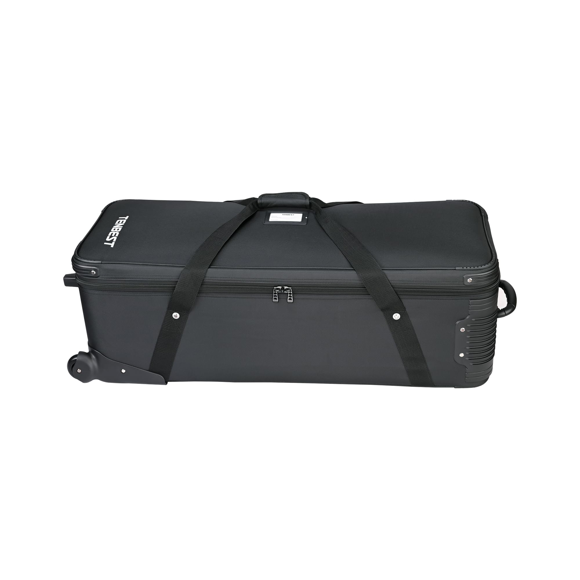 TENBEST 写真スタジオ機器ケース ローリングバッグ 100x37x33cm 大容量 防水 1680D ナイロン生地 撮影用フラッシュ、ライトスタンド、しゃしんだい、三脚、リフレクター、傘などに適用