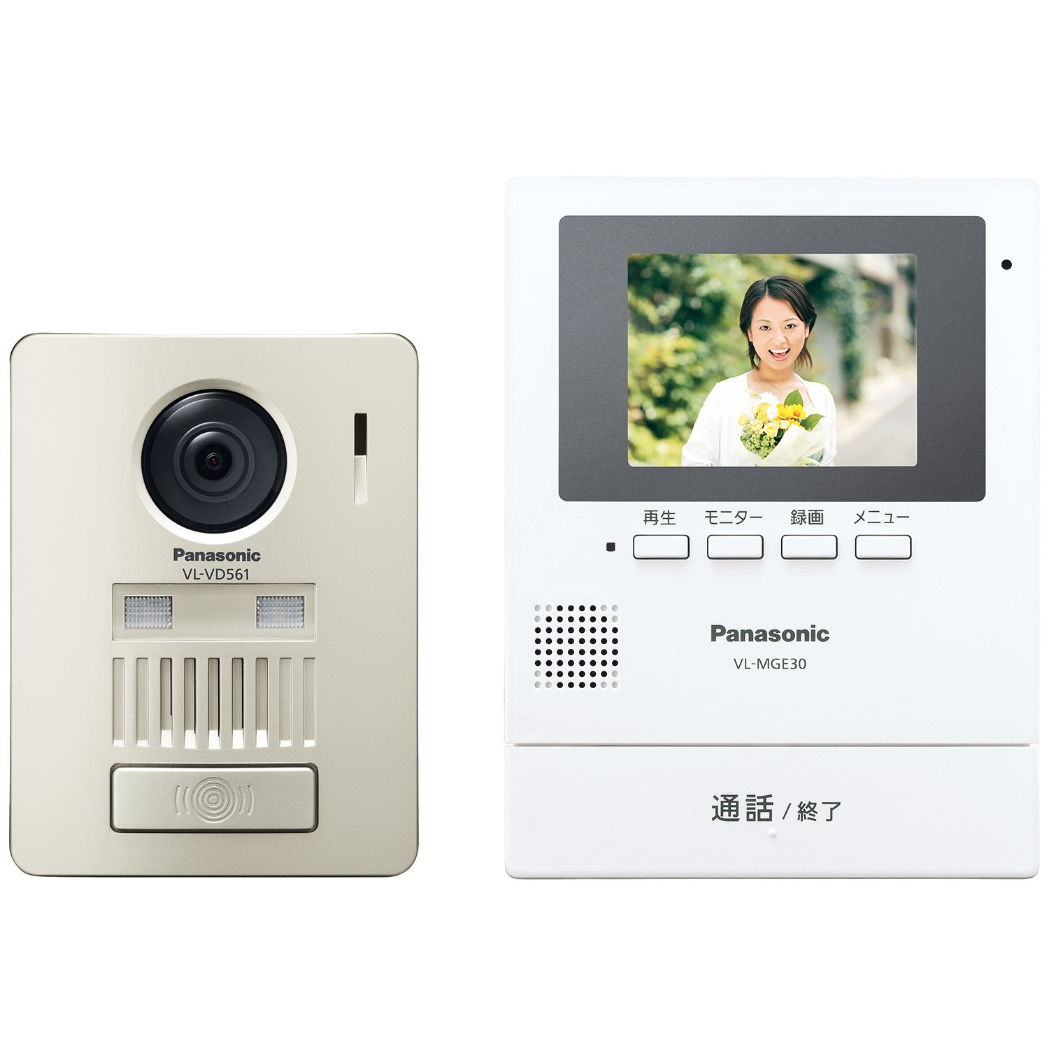 パナソニック(Panasonic) モニター壁掛け式ワイヤレステレビドアホン VL-SGE30KL|道具セレクション