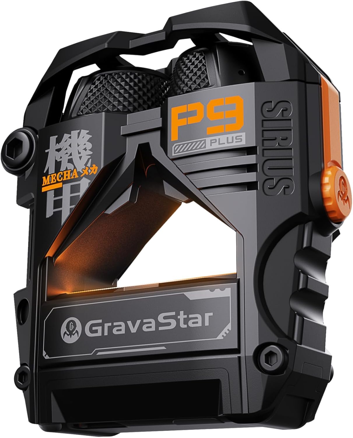 GravaStar Sirius Plus 完全ワイヤレスイヤホン Bluetooth5.3 ANC アクティブノイズキャンセリング イヤフォン 28時間再生 IPX4防水規格 ENCクリア通話 カスタマイズアプリ付き Wireless Bluetooth｜道具セレクション
