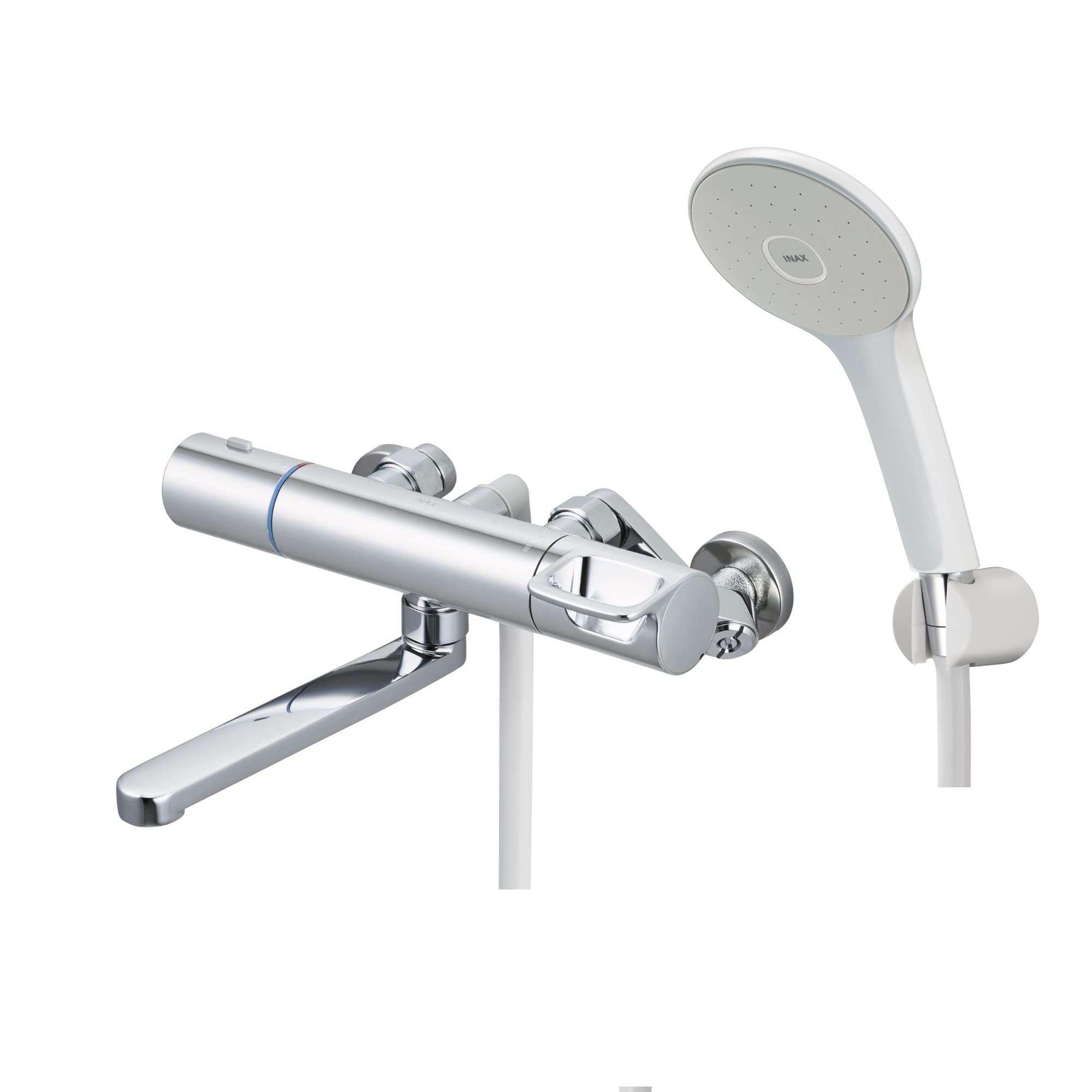 LIXIL ( リクシル ) INAX サーモスタット付バス水栓 RBF-912E (メッキハンドル・エコアクアシャワー) 一般地用 浴室 シャワー 混合水栓 水栓