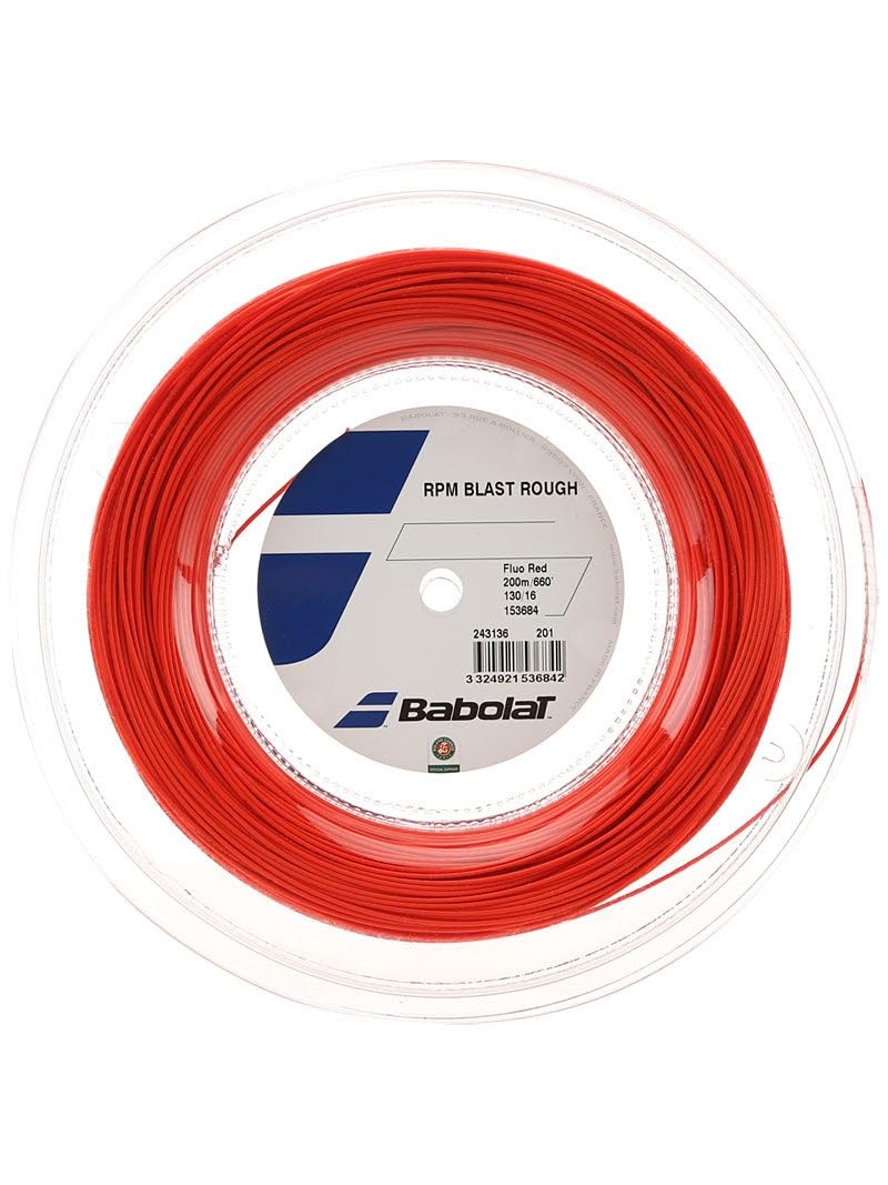 バボラ Babolat テニスガット・ストリング RPM ROUGH RPMラフ 200mロール ロールガット 243140