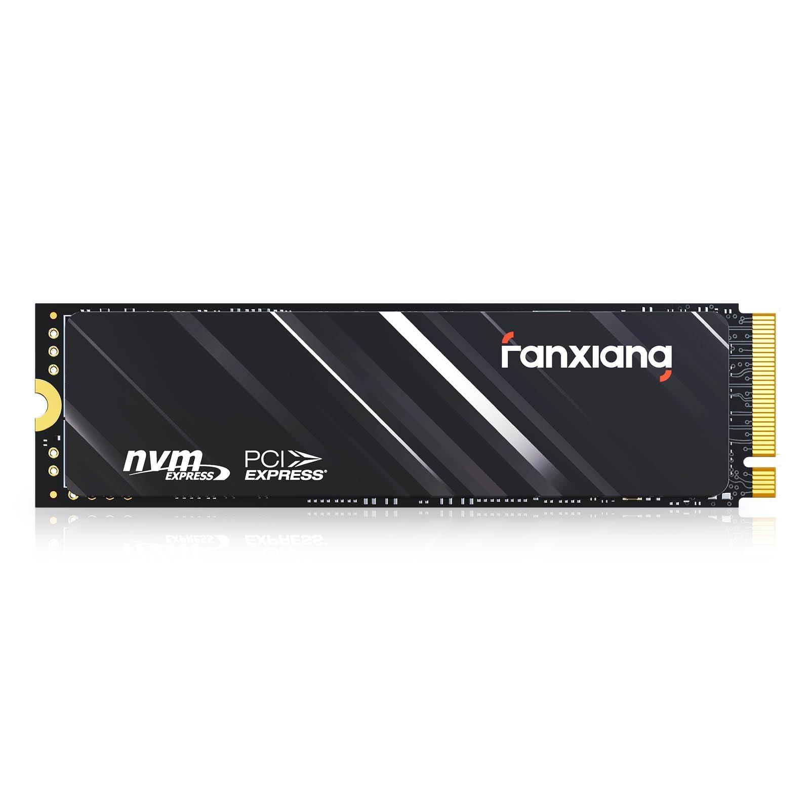 fanxiang SSD 1TB M.2 Type2280 【PS5動作確認済み】 PCIe Gen 4.0×4 NVMe 1.4 最大読込4,800MB/s 3D NAND 搭載 m.2 ssd HMB採用 Trim機能 AES暗号化機能搭載 内蔵ssd