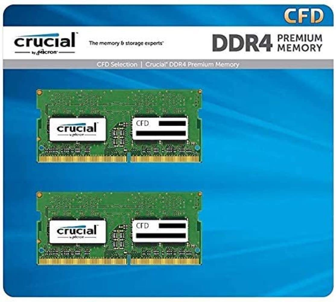 CFD販売 ノートPC用メモリ DDR4-2666 (PC4-21300) 8GB×2枚 (16GB) 相性保証 無期限保証 260pin Crucial by Micron W4N2666CM-8GR