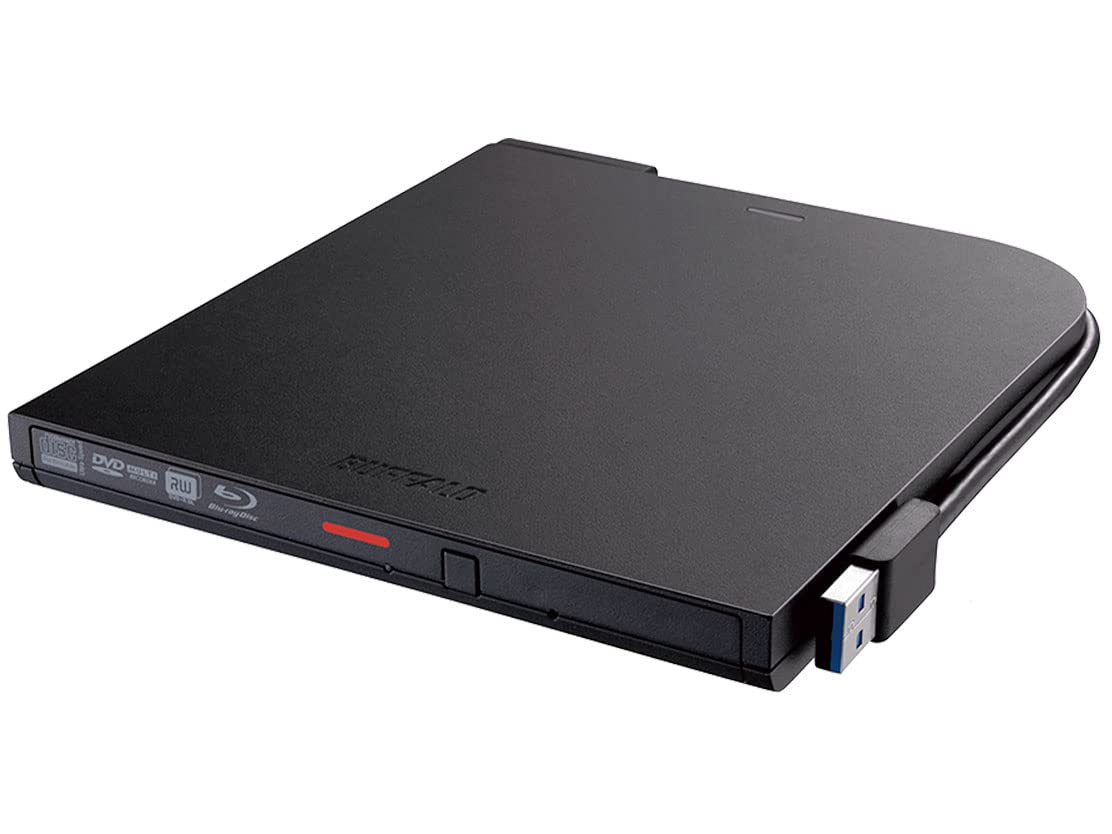 バッファロー BRXL-PT6U3-BKE (ブラック) USB3.2 (Gen1) 対応 ポータブルBD 再生/書込ソフト添付 16,650円
