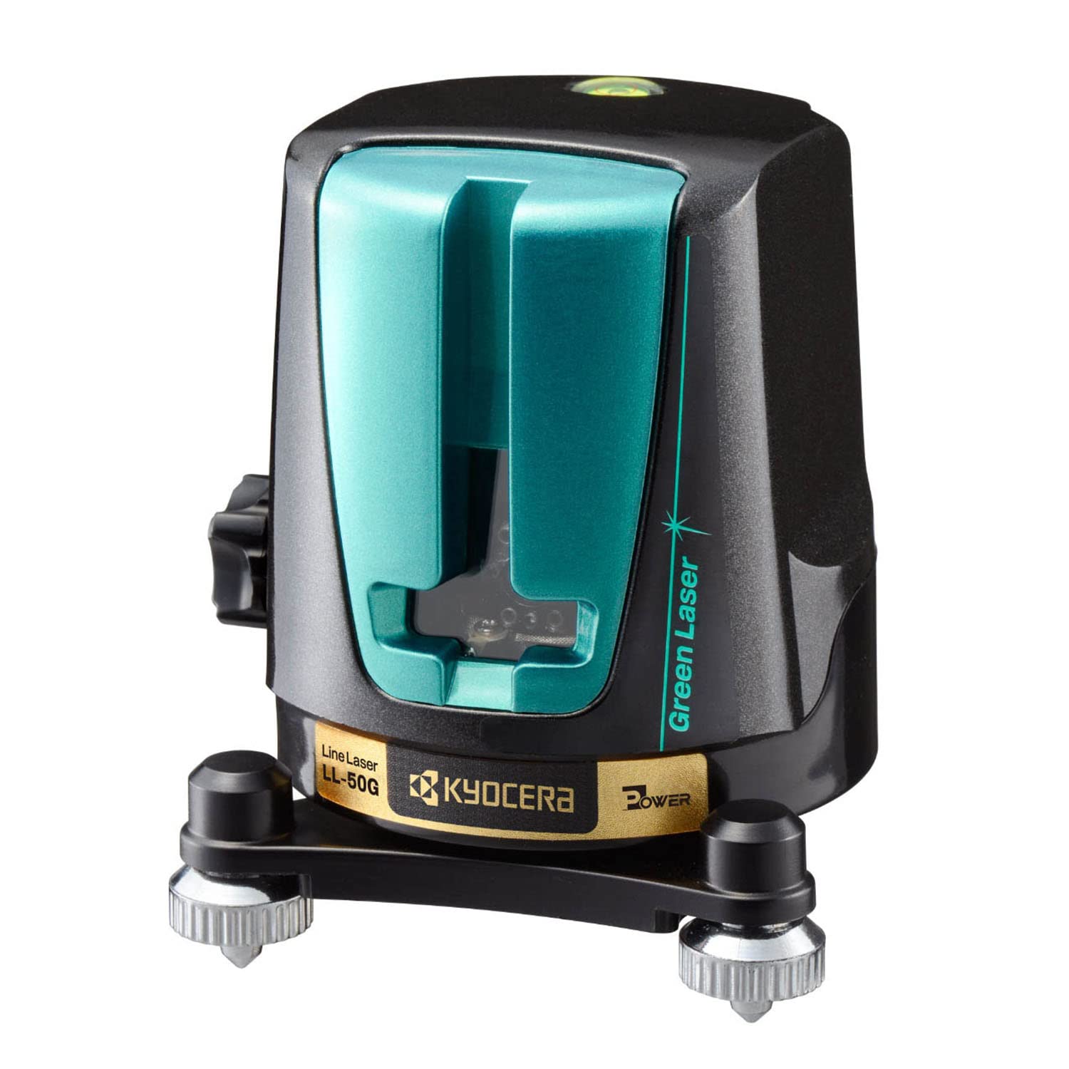 京セラ(Kyocera) 旧リョービ レーザー墨出器 LL-50G 4372401 グリーン 【本格的な木工DIYのレベル出しや水平器のかわりにも使用可能】 連続使用時間7時間 レーザークラス2 水平ライン精度±1.5mm/5m たちライン精度±1.5mm