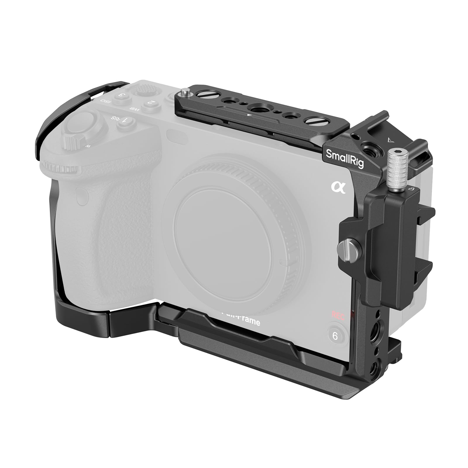 SmallRig Sony FX3 / FX30専用ケージ NATOレール、1/4”-20 ネジ、HDMI ケーブルクランプ付き 素早く撮影モードを切り替える 拡張性＆安定性があるカメラケージ 4183B