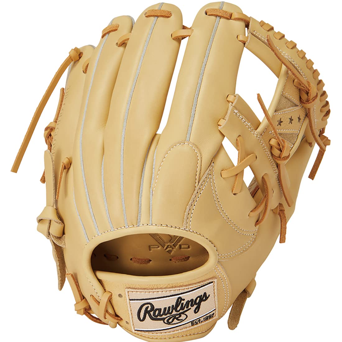 Rawlings(ローリングス)野球 グラブ グローブ 大人用 軟式 HYPER TECH R9 PAISLEY [内野手用] サイズ 11.25 GR3R9N62 キャメル ※右投げ用