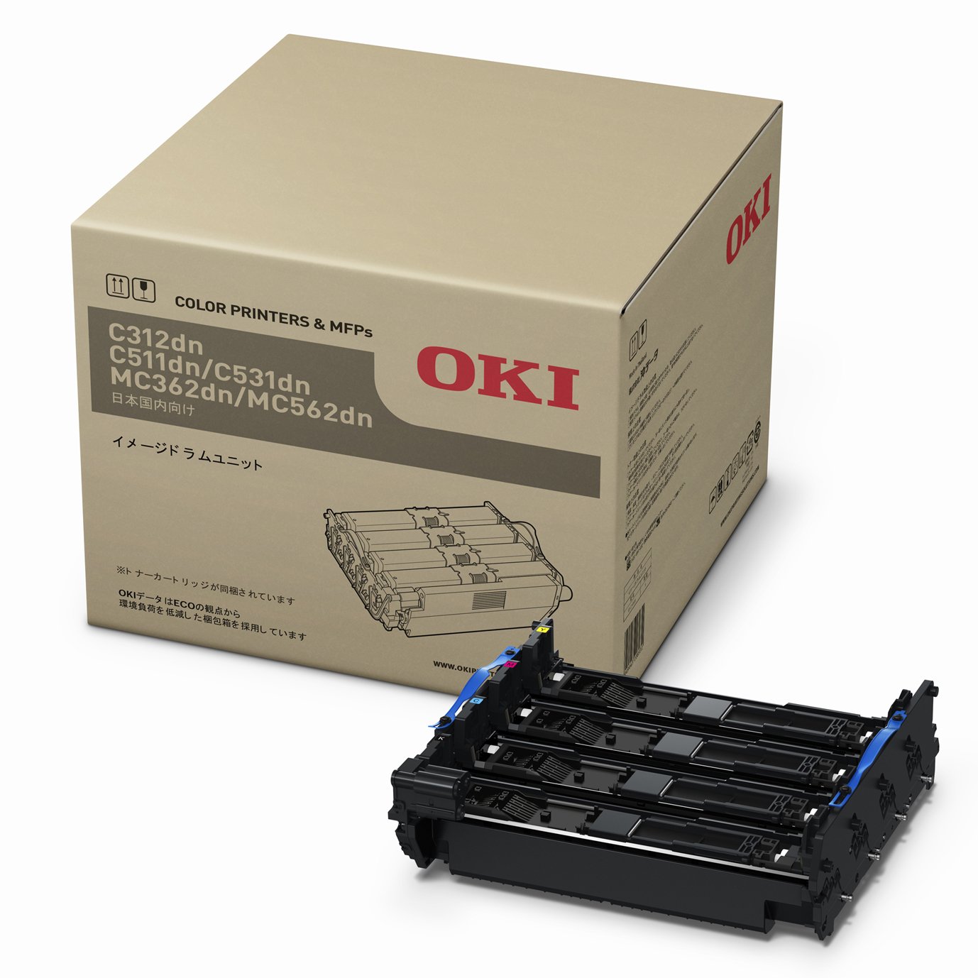 OKI 【イメージドラムユニット (MC562/362dn/C531dn/511dn/312dn)】 ID-C4MA|道具セレクション
