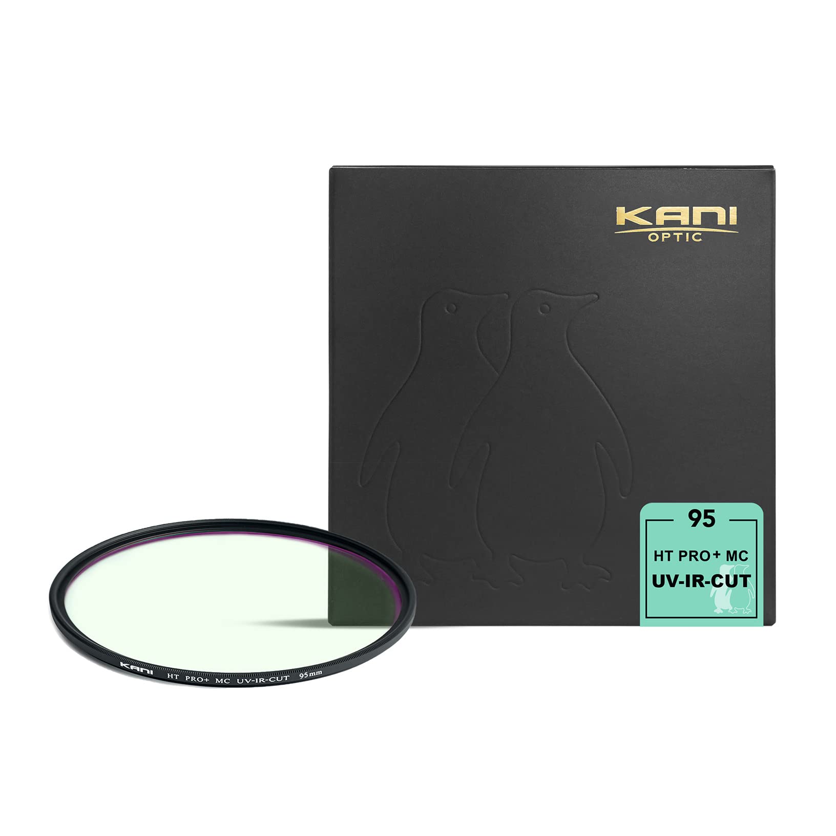 KANI 95mm UVフィルター HT PRO+ MC UV-IR-CUT 紫外線カット 赤外線カット レンズ保護用 低反射 撥水 撥油 防汚 帯電防止 ナノコーティング 801425