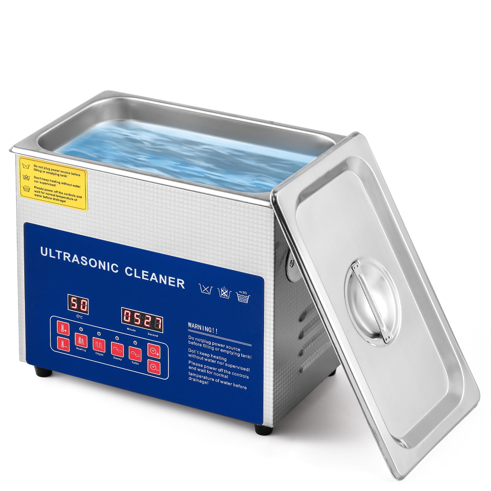 Frifreego 3L 超音波洗浄機 デュアル周波数 28/40khz変更可能 脱気 デジタル 卓上型 家庭業務両用 小型超音波クリーナー 強力 20-80℃ 0-30minタイマー設定可能 ステンレス鋼 時計/メガネ/貴金属部品/アクセサリー 日本語取｜道具セレクション