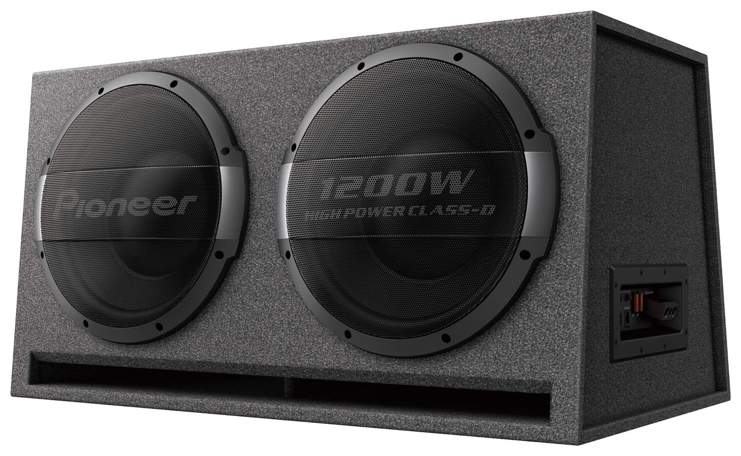 Pioneer パイオニア スピーカー TS-WX1220AH サブウーファー 30cm&times;2 パワードサブウーファー カロッツェリア｜道具セレクション