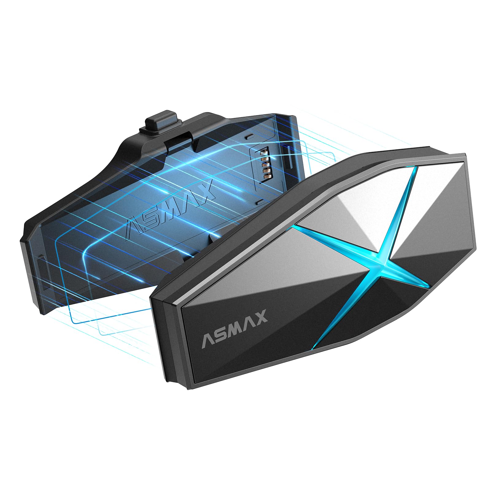 ASMAX F1 バイク インカム 10人同時メッシュ通信可能 Bluetooth5.3 日本語音声制御 他社のバイク用インカムと接続可能 音楽ながら通話 デュアルチップ・オクタコア バイク用通信機器 自動通信回復&音量調整 日本語コマンド＆説明書 IP6｜道具セレクション