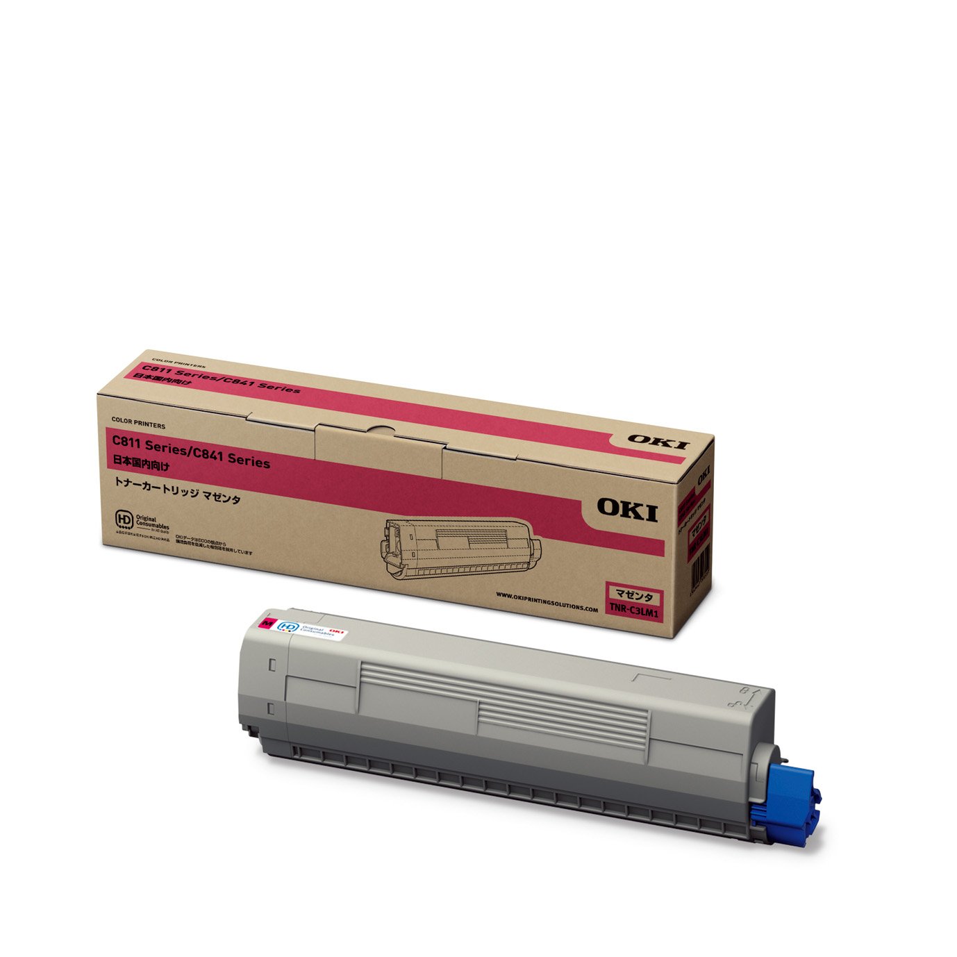 OKI トナーカートリッジ マゼンタ (C841dn/C811dn/C811dn-T) TNR-C3LM1