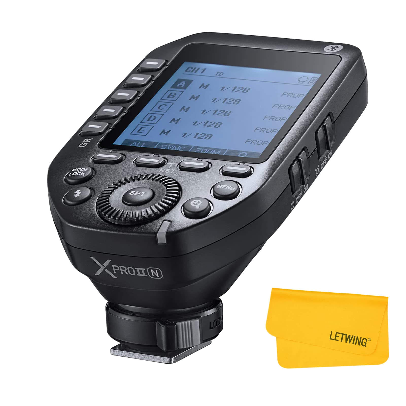 技適マーク付 GODOX XproII-N 送信機 TTL 2.4G ワイヤレス フラッシュトリガー 高速同期 1 / 8000s Xシステム Nikon ニコン カメラに対応