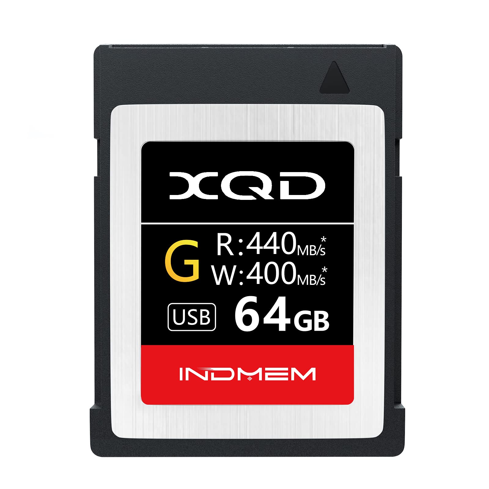 INDMEM XQDメモリーカード 64GB 書き込み速度400MB/s 読み出し速度440MB/s｜道具セレクション