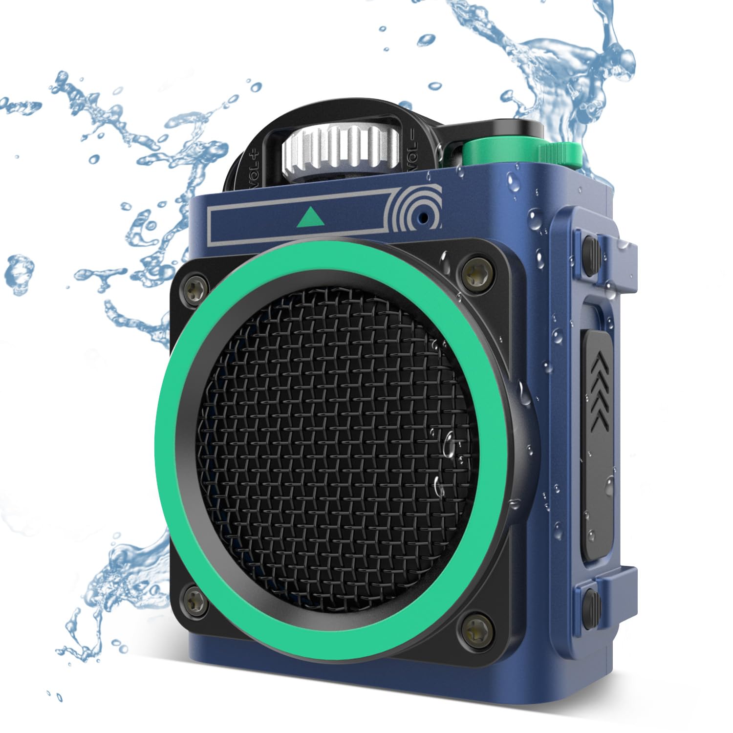 MUZEN Wild Go Bluetooth Speaker ポータブル スピーカー buletooth5.0 アウトドア・キャンプ スピーカー IPX5防水 Type-C充電 (ブルー)