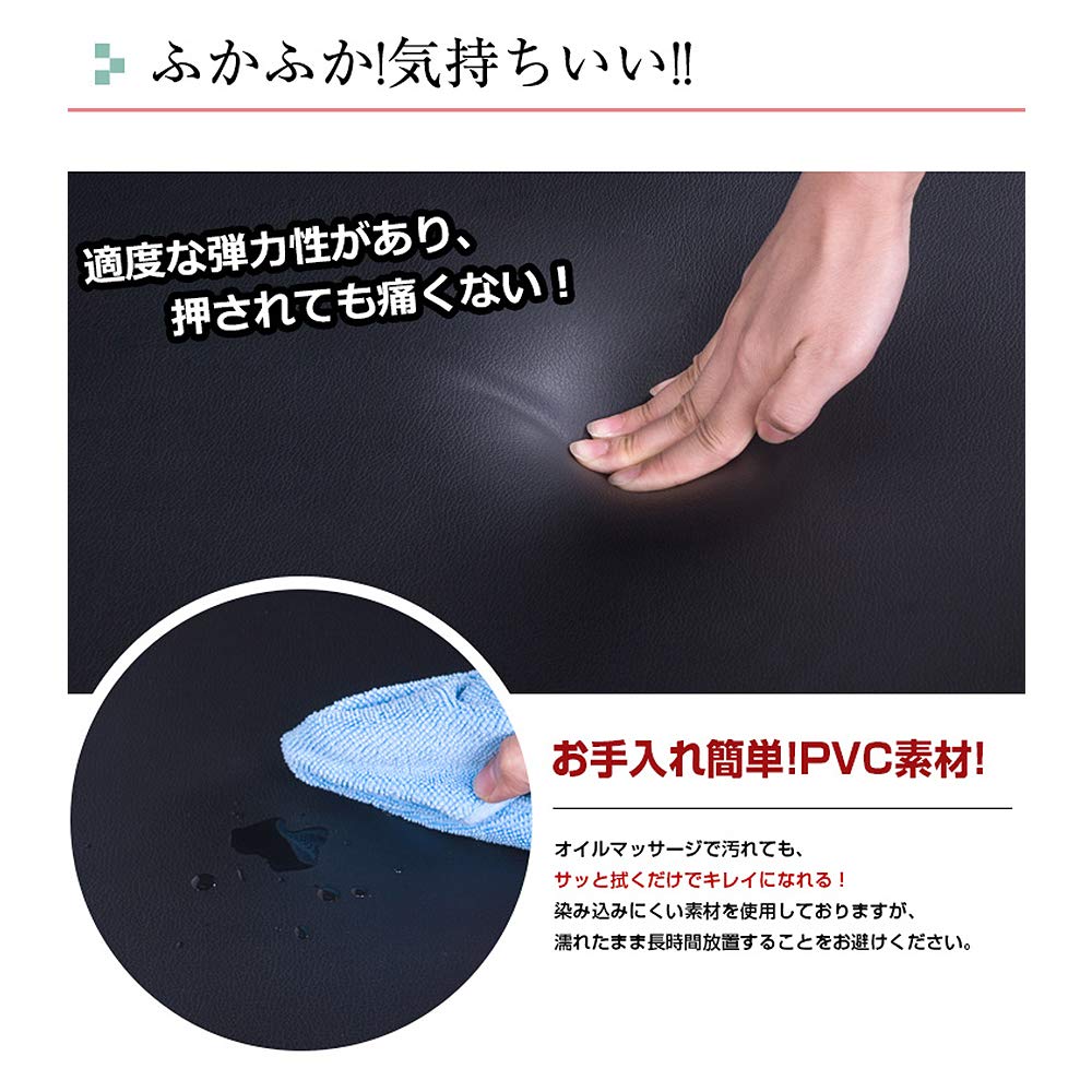 BTM 【法人割引】マッサージベッド マッサージ台 エステベッド 折りたたみベッド 施術台 施術ベッド 出張マッサージ 収納カバー付き 簡単組み立て 軽量 コンパクト