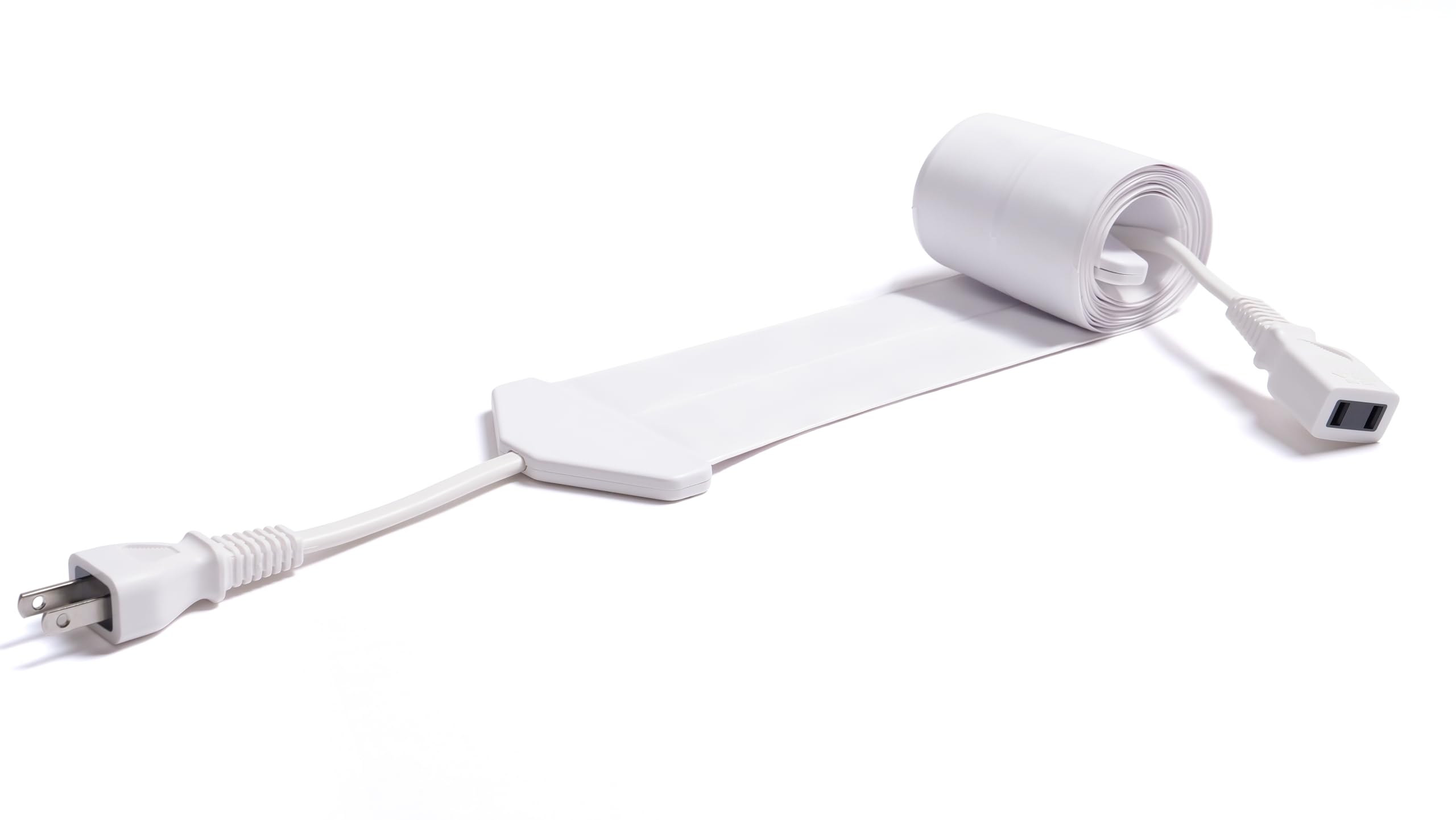 世界で一番薄い0.9mm 電気ケーブル フラットコード flatcode (2m, 白)|道具セレクション