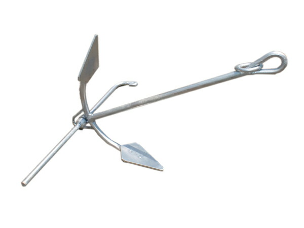 楽天市場】FSアンカー 唐人錨 亜鉛メッキ 15kg 船 メーカー直送商品