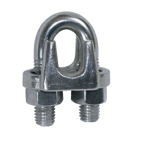 大洋 ステンレス製ワイヤクリップ 適合ワイヤ径1.5mm 100個入り