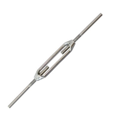コンドー　枠式ターンバックル　両端ストレート　ドブメッキ　呼び16mm　15本入り