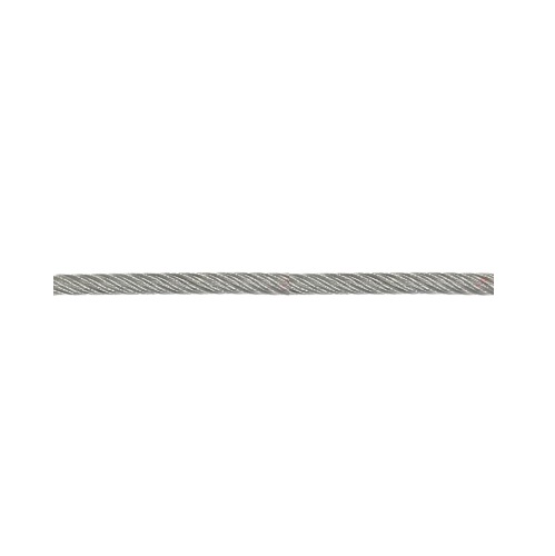 ビニール被覆ワイヤ 6X7G/O 径1.5～3.0mm 長さ200m 無色透明