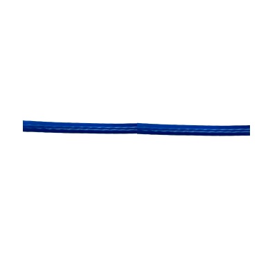 ビニール被覆ワイヤ　6X24G/O　径8～10mm　長さ200m　不透明青色