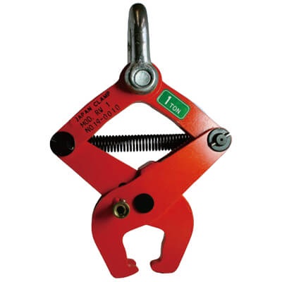 日本クランプ　縦吊り専用クランプ　4t R-4 R-4 縦つり専用クランプ(安全ロック付) 日本クランプ(JAPAN