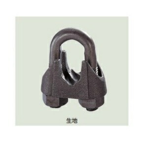 KMワイヤクリップ　クロ　適合ワイヤ径9mm　200個入