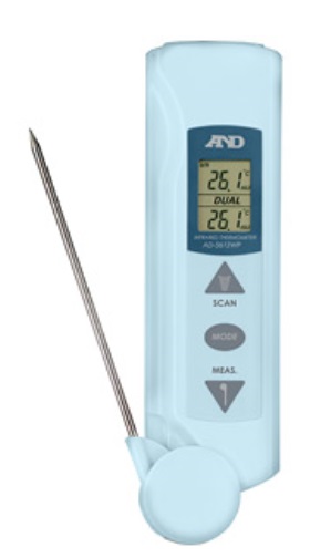 【直送品】 A&D (エー・アンド・デイ) 赤外線放射温度計 AD-5612WP