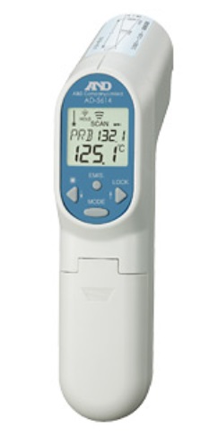 【ポイント5倍】【直送品】 A&D (エー・アンド・デイ) 赤外線放射温度計 AD-5614|道具屋さん店