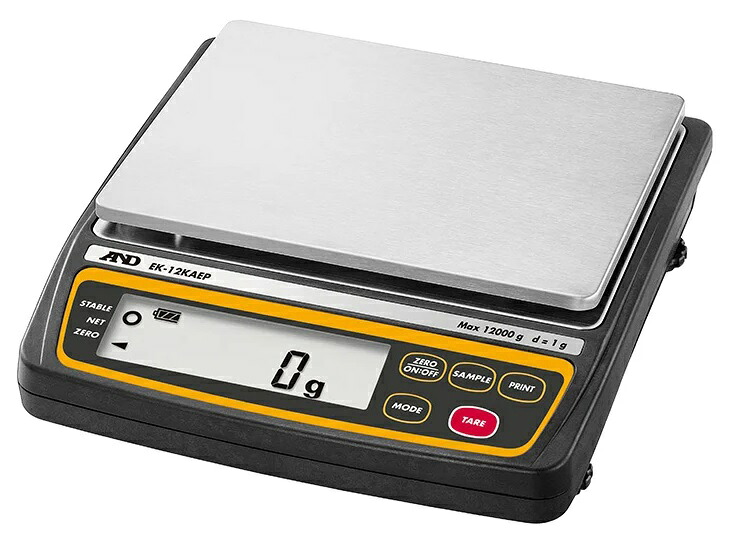 【尖んがり10倍】【直送品】 A\u0026D (エー・アンド・デイ) 人となり安全性のある防爆構造天びん EK-12KAEP