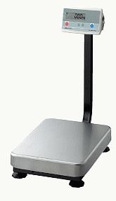 【直送品】 A&D (エー・アンド・デイ) 検定付き デジタル台はかり FG-150KAL-K (1区) (ポール付きタイプ)｜道具屋さん店