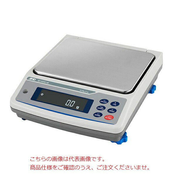 【尖んがり10倍】【直送品】 A\u0026D (エー・アンド・デイ) 防塵・雨合羽型中量級陰電子天びん GF-8202M (第一義的印字機)