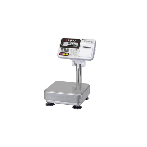 【ポイント5倍】【直送品】 A\u0026D (エー・アンド・デイ) 検定付き 防塵・防水デジタル台はかり HV-15KCP-K (内蔵プリンタ付) (3区) (HV15KCP-K)