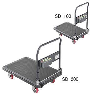 【直送品】 A\u0026D (エー・アンド・デイ) 手押し車規摸 SD-200