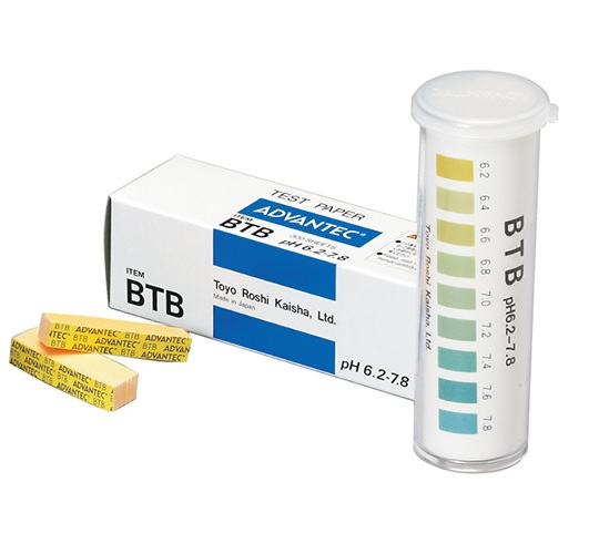 【ポイント10倍】【直送品】 ADVANTEC (アドバンテック) PH試験紙 瓶入りタイプ BTB 08001100